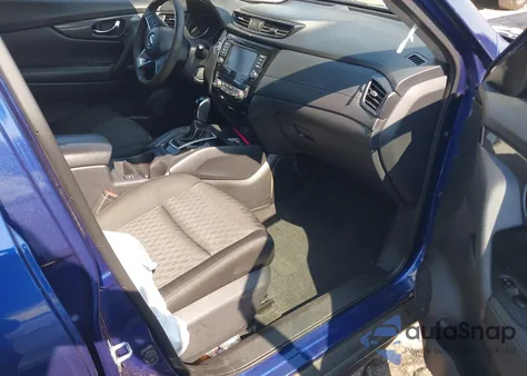 2020 Nissan Rogue Sv Fwd из США, поврежденный, VIN KNMAT2MTXLP526370